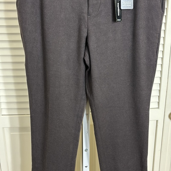 Express Pants Nwt Express Mens Slim Dress Pants In Brown 32 Poshmark